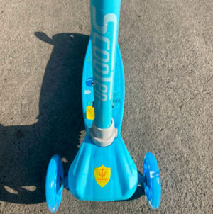 Scooter Monopatin Regulable Con Luces 2 Diseños - Imagen 4