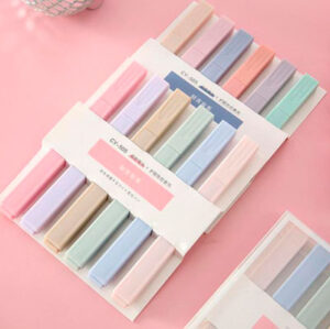 Set Destacadores Pastel rectangulares 2 modelos - Imagen 3