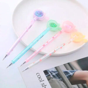 Docena Lapiz Kawaii Gato Colores Con Lentejuelas - Imagen 2