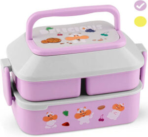 Táper Kawaii 3 compartimientos - Imagen 5