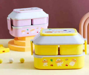 Táper Kawaii 3 compartimientos - Imagen 2
