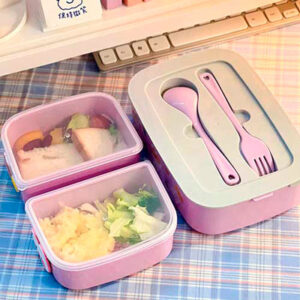 Táper Kawaii 3 compartimientos - Imagen 3