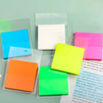 Post-It Transparentes Colores Notas Adhesivas