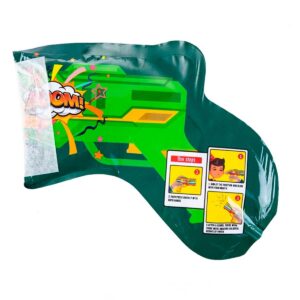 12 Lanza Confetis Inflable Multicolor Cotillón - Imagen 3