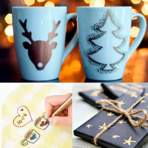 Set de Marcadores metálico 10 colores base agua - Imagen 4