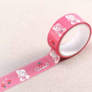 cinta washi tape 6 diseños - Imagen 2