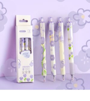 boligrafo gel de flores - Imagen 4