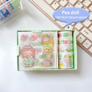 Set Washi Tape 8 unids - Imagen 2