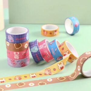cinta washi tape 6 diseños - Imagen 1