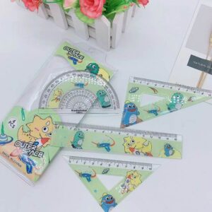 Pack Reglas 4 Piezas Geometrías regla de 15 cm - Imagen 5