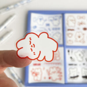 Set de 100 stickers diseños de  conejo - Imagen 3