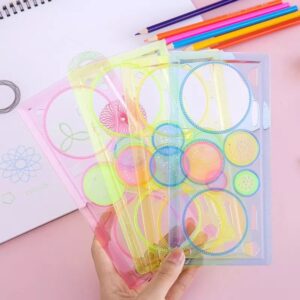 Espirógrafo para mandalas 4 colores de plástico - Imagen 4
