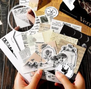 Juego de pegatinas vintage - Imagen 2
