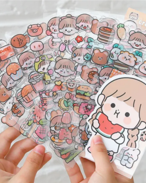 Sticker niña - Imagen 2