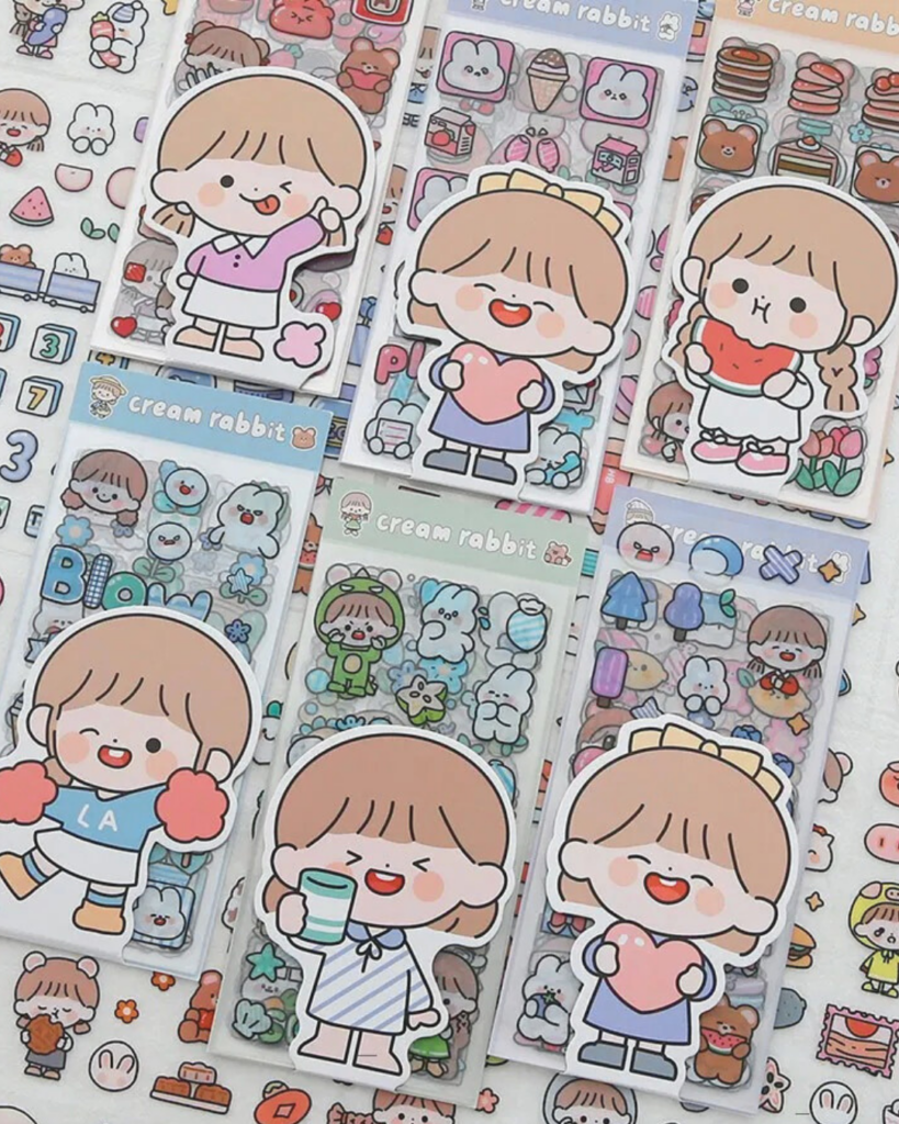 Sticker niña
