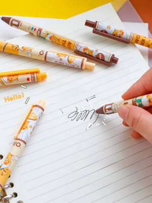 Lapiz Aowo Tigre tinta gel mina 0,5 mm 6 diseños - Imagen 3