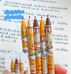 Lapiz Aowo Tigre tinta gel mina 0,5 mm 6 diseños - Imagen 2