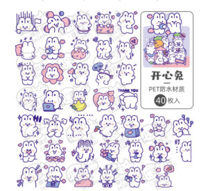 Set de sticker 40 unds - Imagen 4