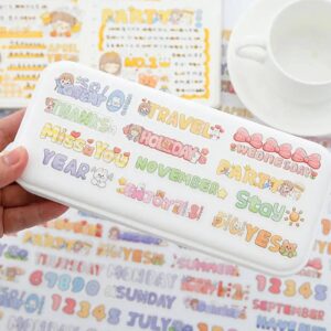 Set de 48 Stickers Ingles-Moments 5 Diseños - Imagen 5