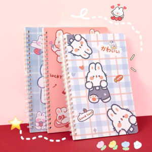 Libreta argollada A5 diseño de Conejo - Imagen 2