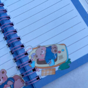 Mini libreta argollada Oso - Imagen 3