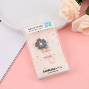 Clips de Papelería Flor Sakura Kawaii 5 Modelos - Imagen 3