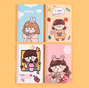 Libreta argollada A5 diseño de Niña - Imagen 2