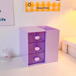Organizador 5 Compartimientos Kawaii 4 Colores - Imagen 4