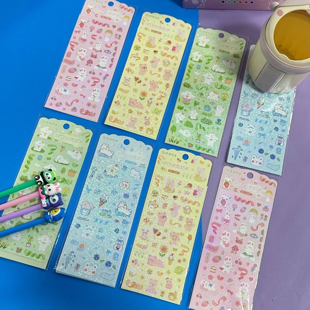 stickers 4 Colores