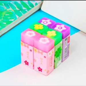 Goma de borrar diseño de Flor - Imagen 2