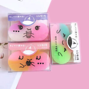 Goma de Borrar Nube con cara 4 Modelos Kawaii - Imagen 2