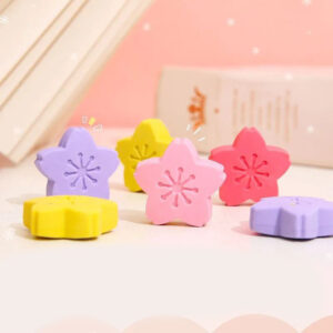 Set de 4 Gomas de borrar Flor - Imagen 2
