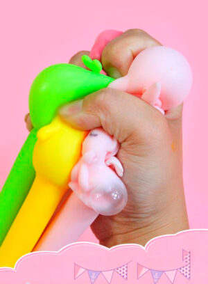 Lapiz Antiestrés de León tinta gel 2 colores - Imagen 3