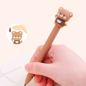 Lápiz retráctil Eterno Osito café 2 modelos - Imagen 3