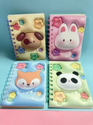 Libreta argolla diseño animales - Imagen 1