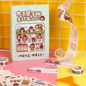 Juego de Pegatinas Japoneses Kawaii 4 Modelos - Imagen 2