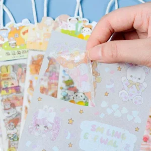 Pegatinas Kawaii Variados 5 Piezas 10 Modelos - Imagen 3