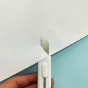 Corta Cartón Patita de Gato blanco único modelo - Imagen 3