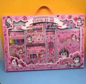 Set Papelería Unicornios y Astronautas 41 piezas - Imagen 2