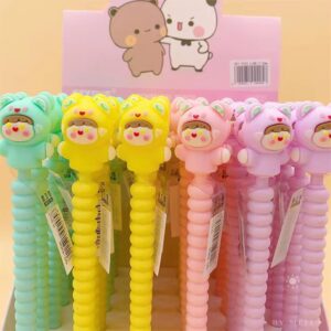 Portaminas Muñeca kawaii para dibujo 4 Modelos - Imagen 3