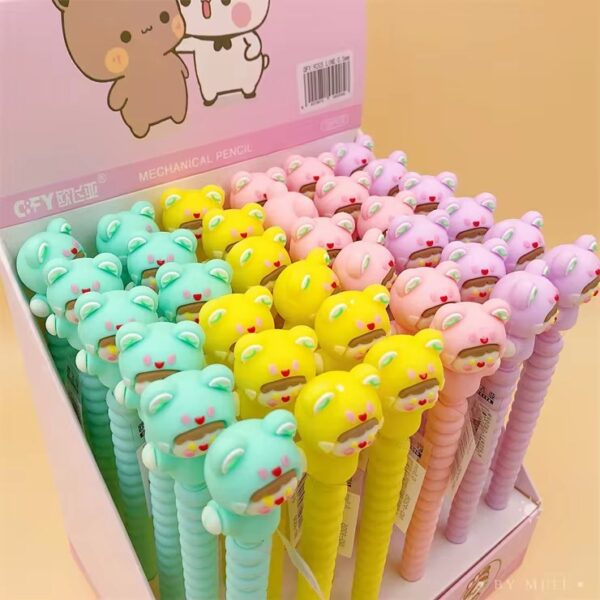 Portaminas Muñeca kawaii para dibujo 4 Modelos - Imagen 2