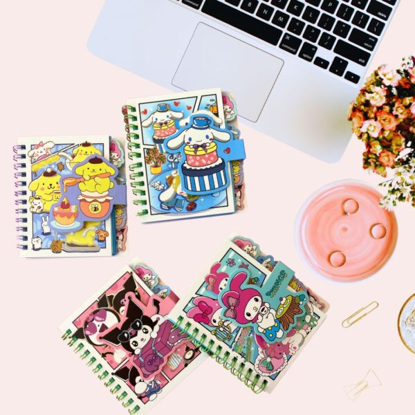 Mini Libreta Con broche San