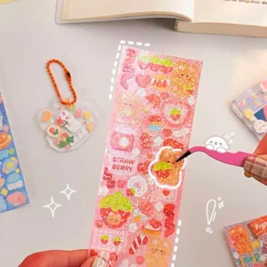 2 Laminas de Stickers DIY 61 adorables 4 modelos - Imagen 3