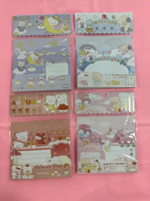 Set Notas Adhesivas de Osito Adorables 20 Hojas - Imagen 1