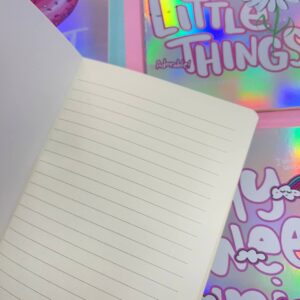 Libreta Tornasol Sweet hojas lineales 4 modelos - Imagen 2
