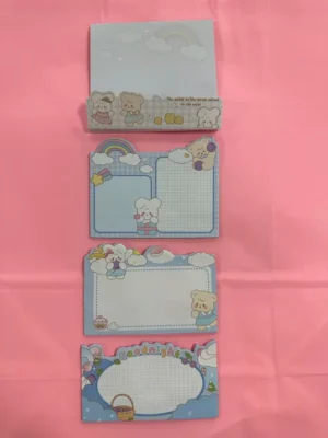 Set Notas Adhesivas de Osito Adorables 20 Hojas - Imagen 2