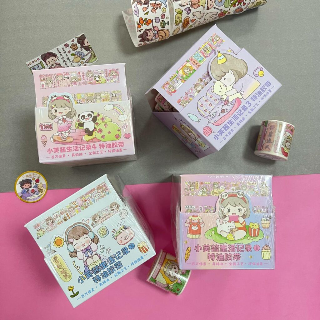 Cinta Decorativa Washi Tape Feliz 3 Modelos