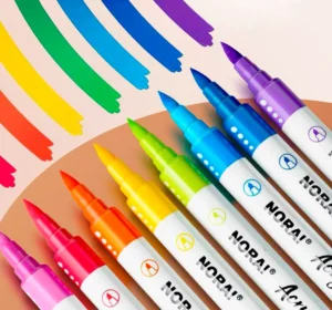 Kit Marcadores acrílicos 24 colores doble punta - Imagen 2