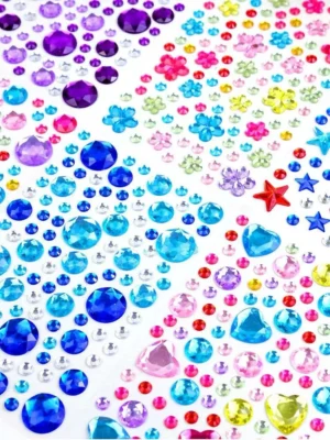 Láminas de bling bling Coloridos brillantes - Imagen 2