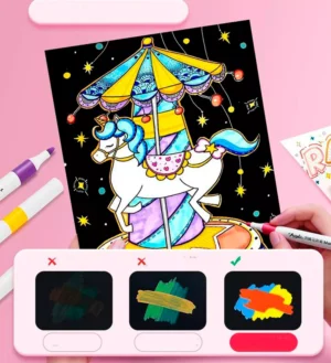 Kit Marcadores acrílicos 24 colores doble punta - Imagen 4